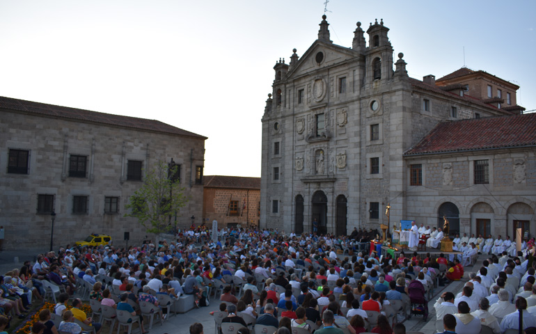 Un momento del encuentro en Ávila celebrado por la Acción Católica General