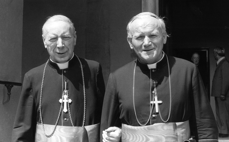 Stefan Wyszynski con su discípulo Karol Wojtyla