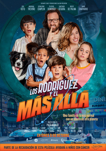Cartel de 'Los Rodríguez y el más allá'