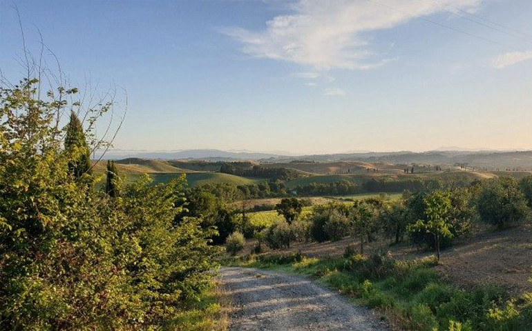 Sobre las colinas de la Toscana