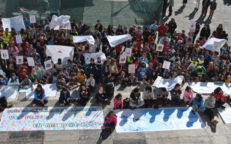 Encuentro por los Derechos de la Infancia celebrado en Palencia, en noviembre del año pasado