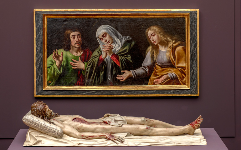 'Cristo yacente' de Gregorio Fernández, 1615. Monasterio de la Encarnación, Madrid