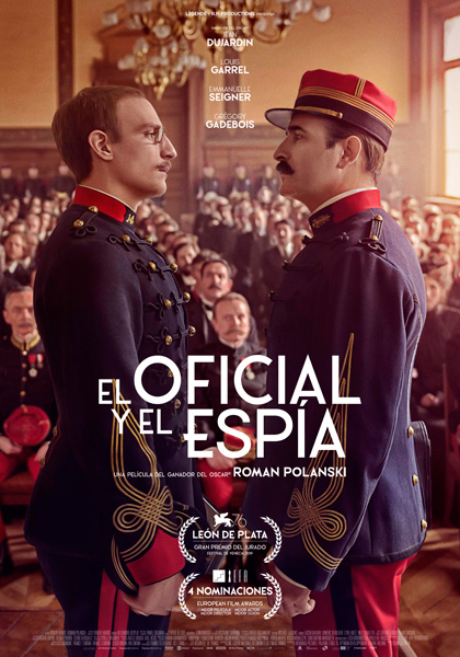 Cartel de 'El oficial y el espía'
