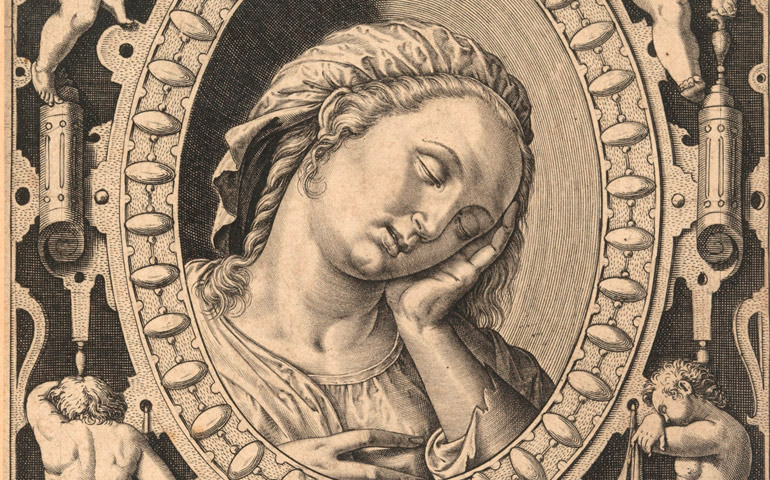 'Acedia', grabado de Hieronymus Wierx. Metropolitan Museum of Art, de Nueva York, Estados Unidos