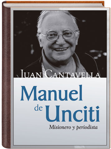 Portada de 'Manuel de Unciti. Misionero y periodista'