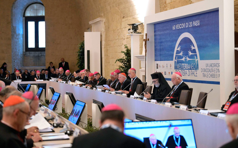 Discurso de apertura del encuentro ‘Mediterráneo, frontera de paz’, a cargo del cardenal Gualtero Basseti, presidente de la Conferencia Episcopal Italiana, el pasado 19 de febrero