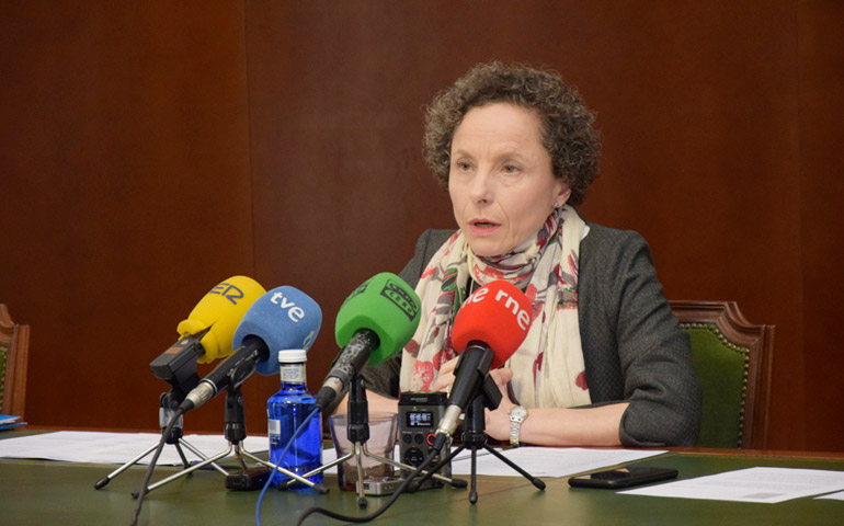 Maite Quintana, que es la directora de la comisión