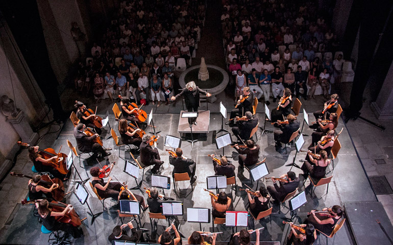 Concierto ofrecido en una de las ediciones anteriores de la Semana de Música Sacra de Segovia