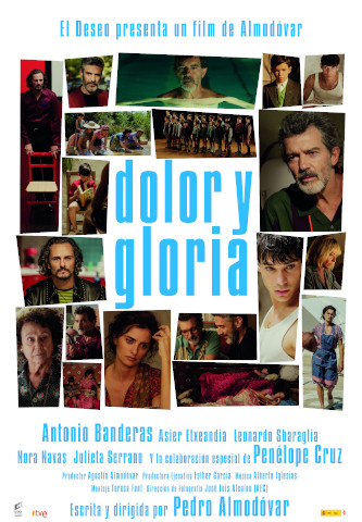Cartel de 'Dolor y gloria'