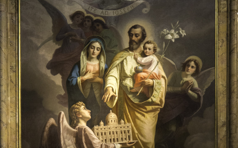 ‘San José, patrón de la Iglesia universal’. Iglesia del Sagrado Corazón de Roma