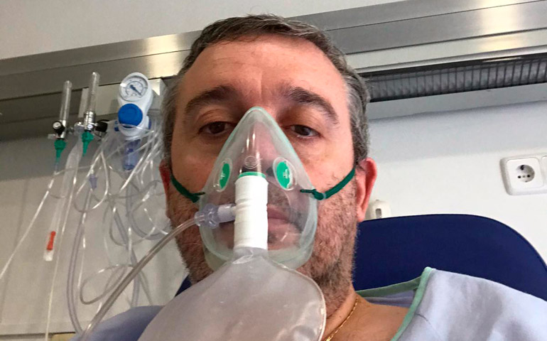 Juan Carlos Merino en una foto que ha enviado a 'Alfa y Omega'
