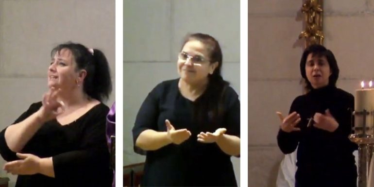 Sonia, Rosa y Odete