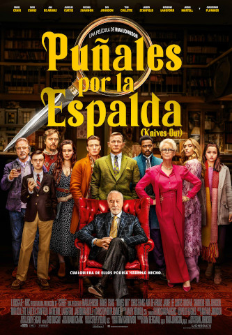 Cartel de 'Puñales por la espalda'