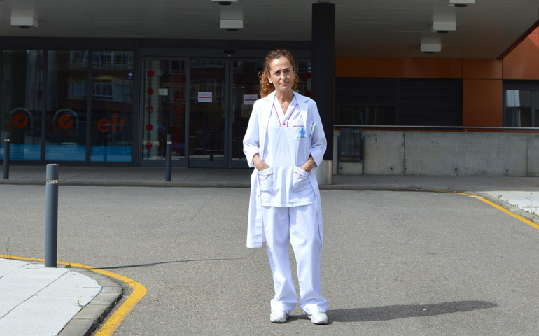 Belén Fernández, directora de Enfermería del Hospital San Juan de Dios de León