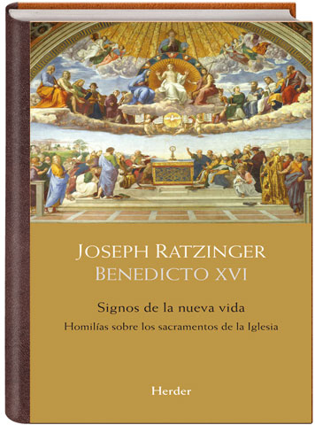 Portada de 'Signos de nueva vida. Homilías sobre los sacramentos de la Iglesia'