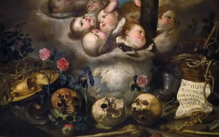 Detalle de ‘El sueño del caballero’ de Antonio Pereda