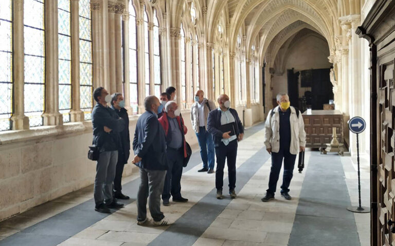 Visita de la fundación a la catedral de Burgos