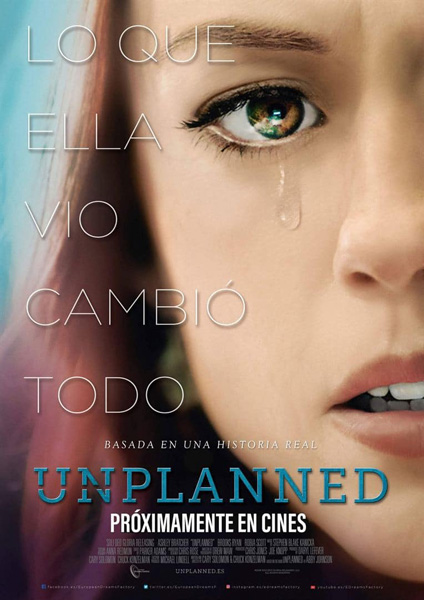Cartel de 'Unplanned'