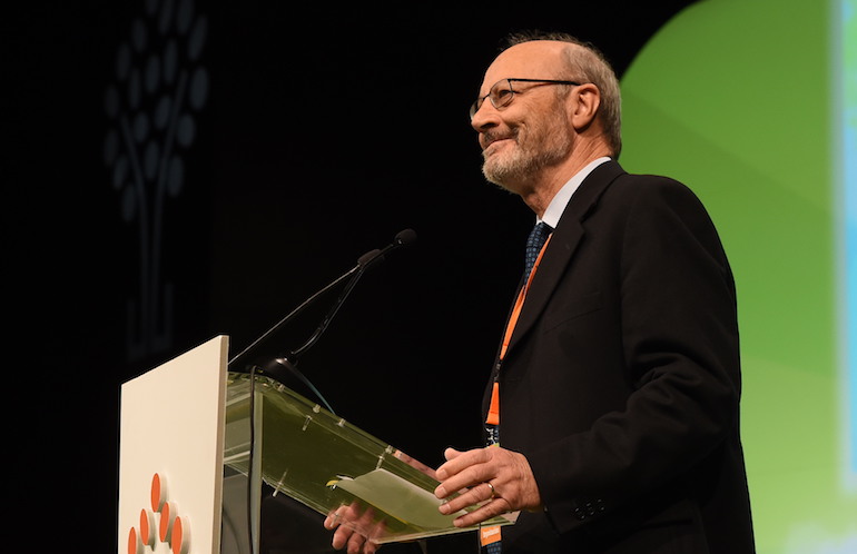José María Alvira, en el último congreso de Escuelas Católicas celebrado en Madrid