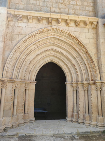 arquivolta de la ermita de San Bartolomé