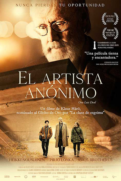 Cartel de 'El artista anónimo'