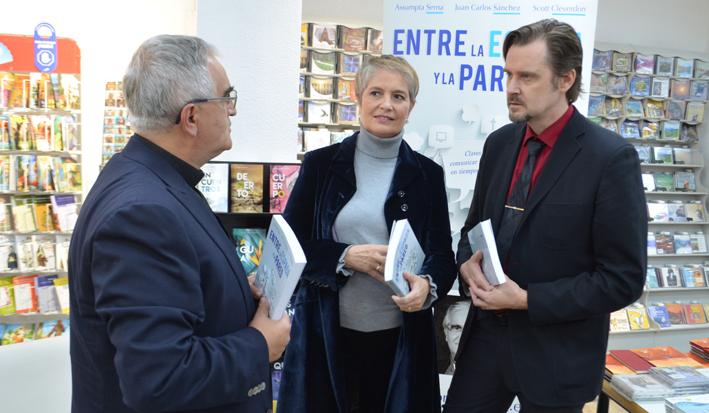 Sánchez, Serna y Cleverdon se conocieron en el rodaje de la película Red de libertad