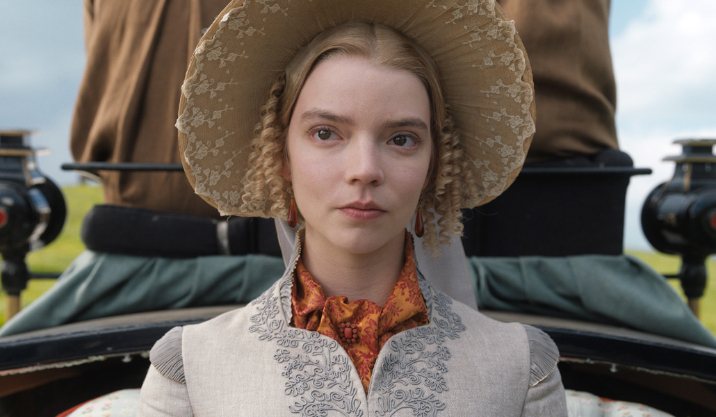 Emma, interpretada por la actriz estadounidense Anya Taylor-Joy