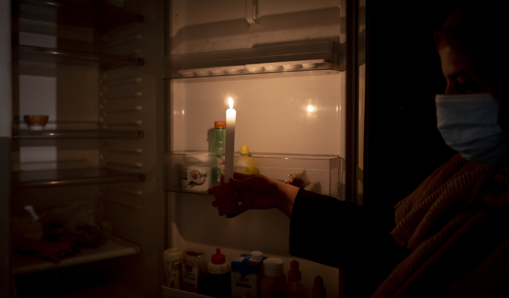 Los vecinos de la Cañada Real han pasado el último mes sin electricidad