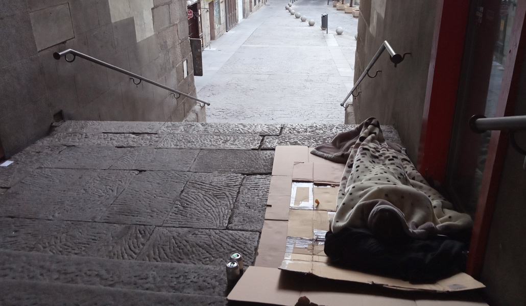 En nuestro país hay alrededor de 40.000 personas sin hogar, según Cáritas Española
