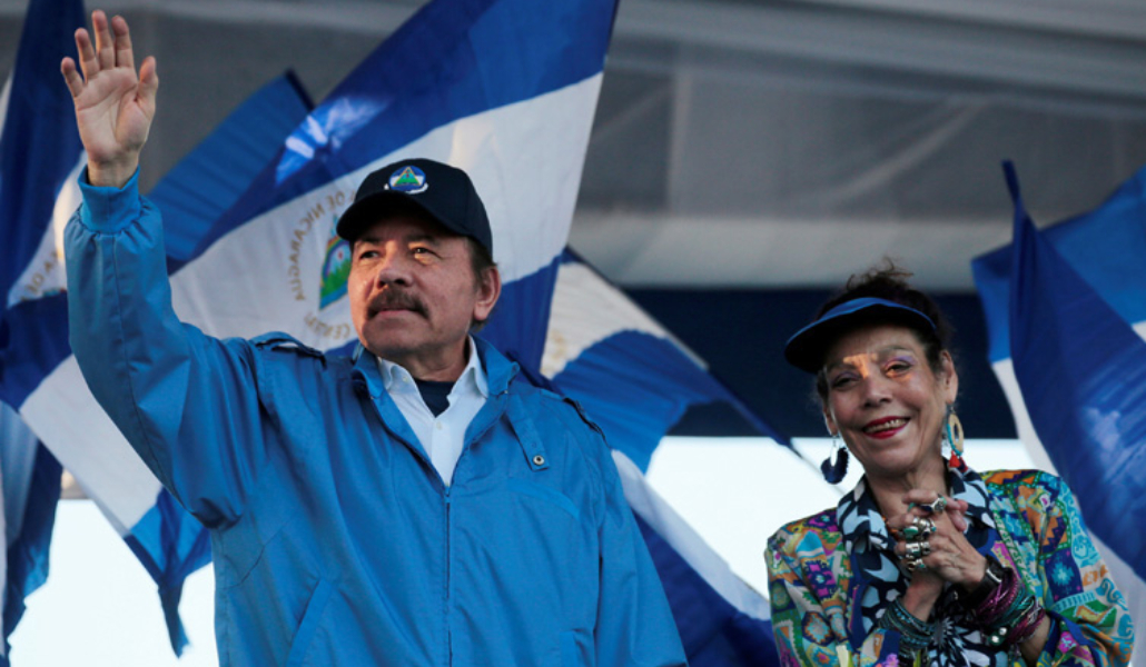 Daniel Ortega y Rosario Murillo