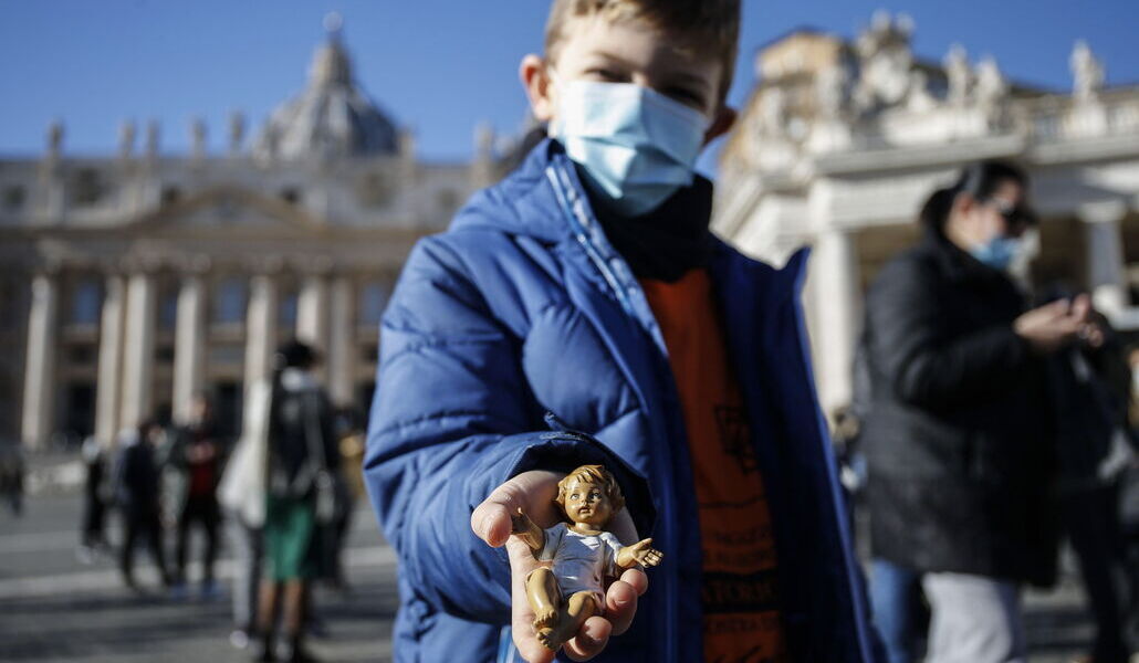 Bendición del Niño Jesús en el ángelus