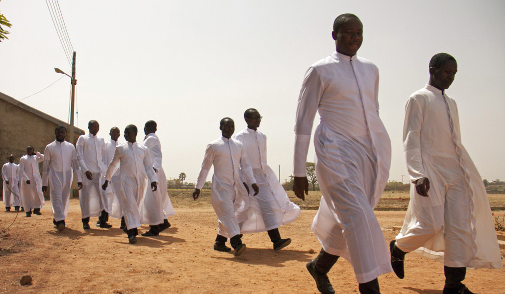 Seminaristas de Kaduna, en Nigeria