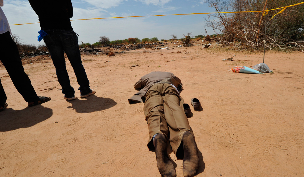 Imagen de archivo de la violencia en Burkina Faso
