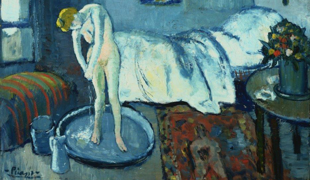 'La habitación azul'. Pablo Picasso. The Phillips Collection (Washington)