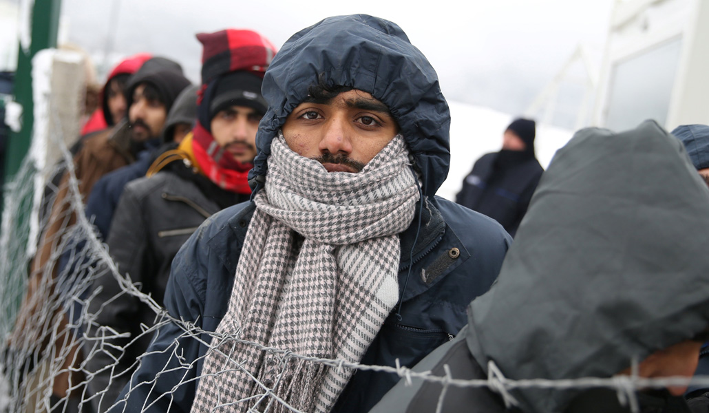 Migrantes en Bosnia