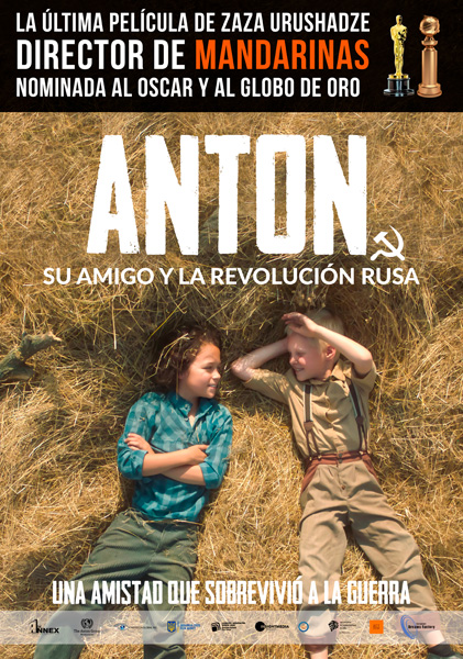 Cartel de 'Anton, su amigo y la revolución rusa'