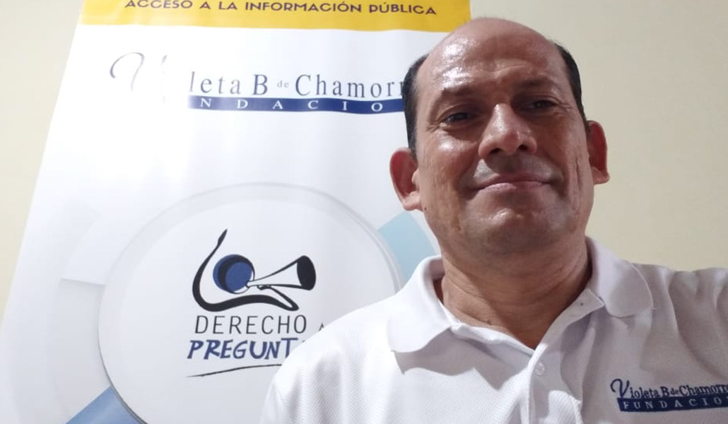 Guillermo Medrano, excoordinador de Derechos Humanos de la Fundación Violeta Chamorro