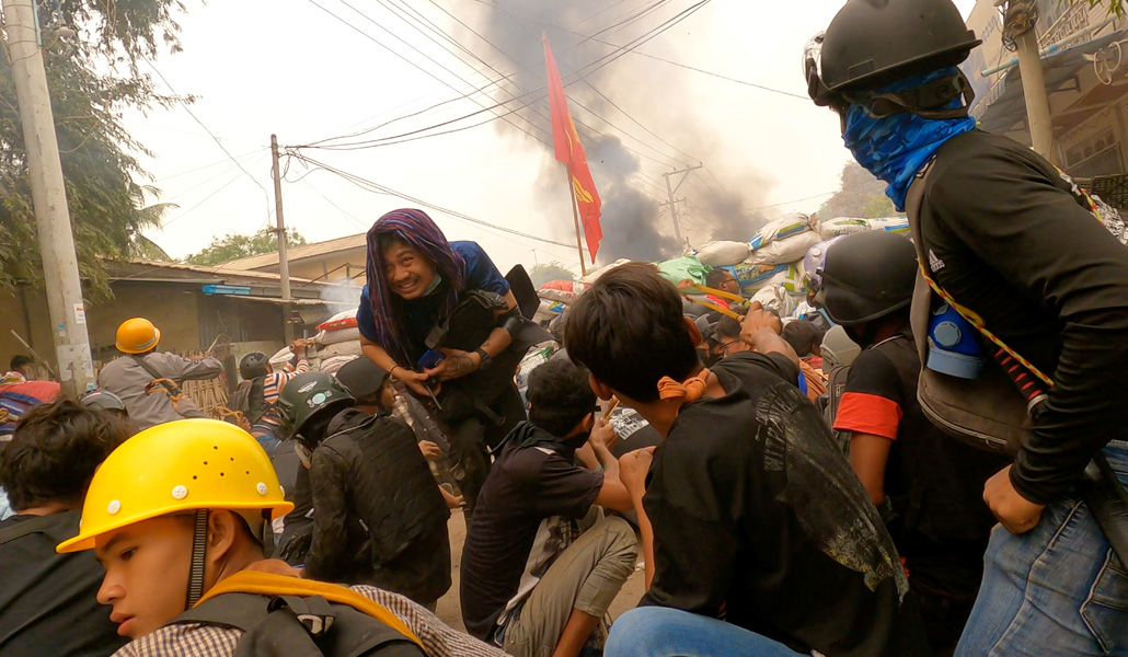 Represión en Myanmar