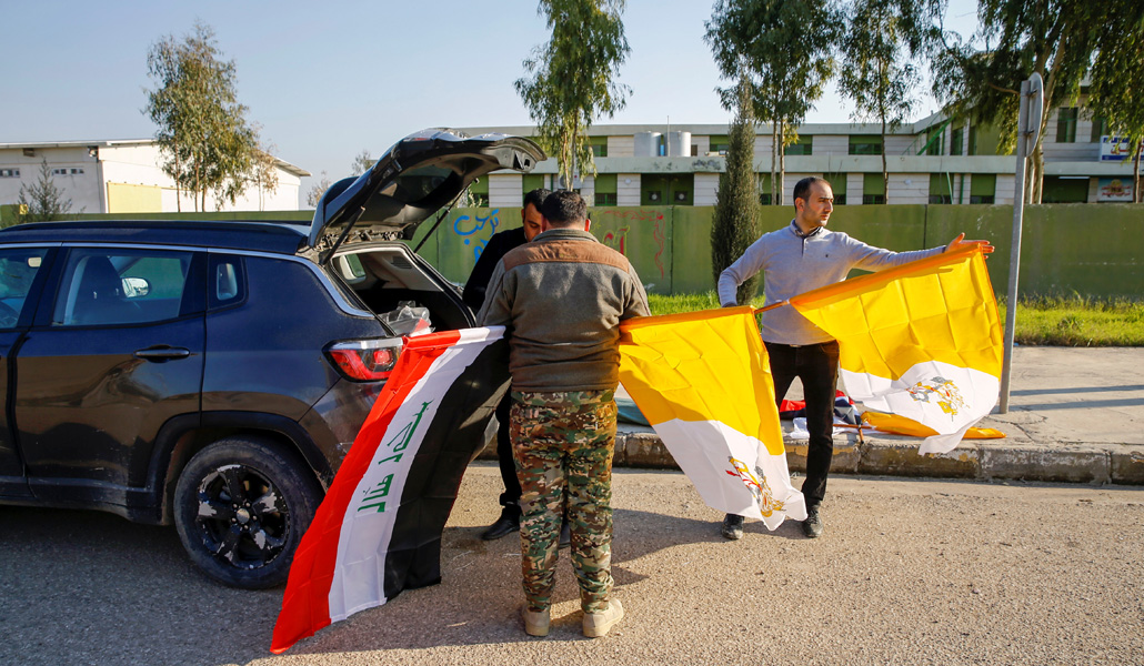 Preparativos de la visita del Papa a Irak