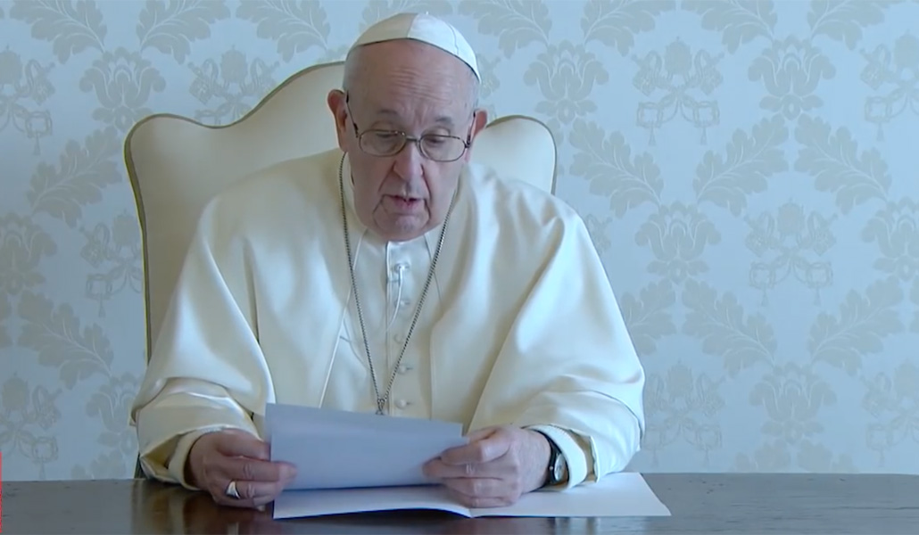Videomensaje del Papa a Irak