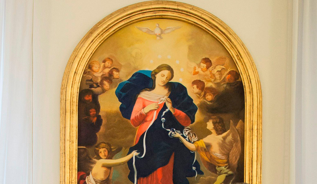 La Virgen Desatanudos