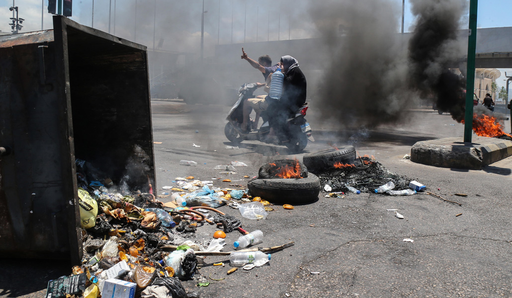 Protestas en el Líbano