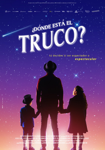 Cartel de '¿Dónde está el truco?'