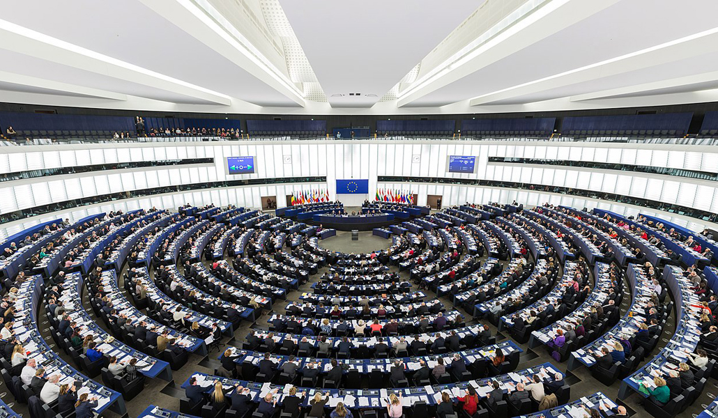 Vista del Parlamento Europeo