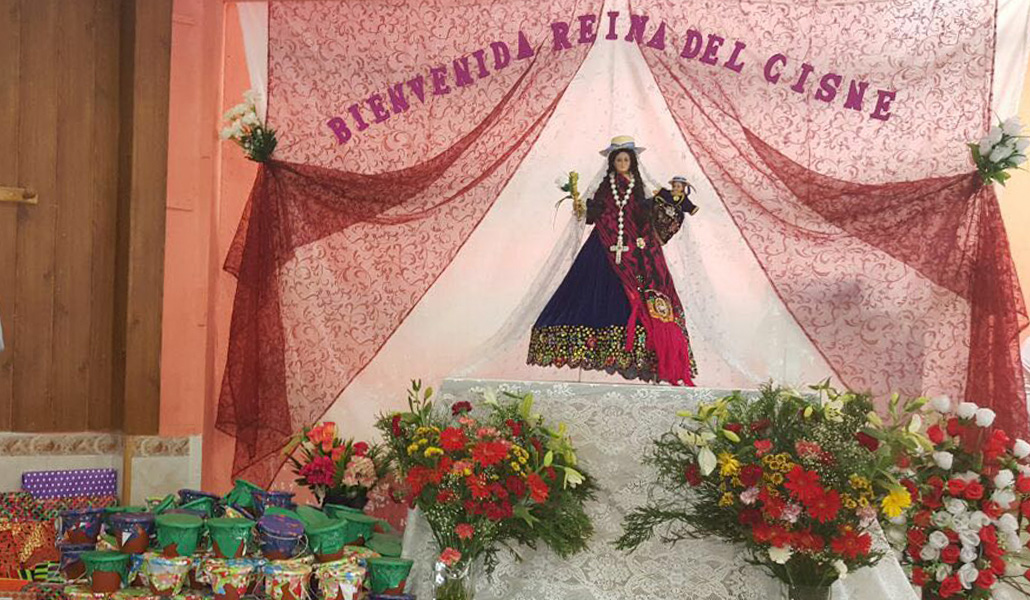 Virgen de El Cisne en Madrid