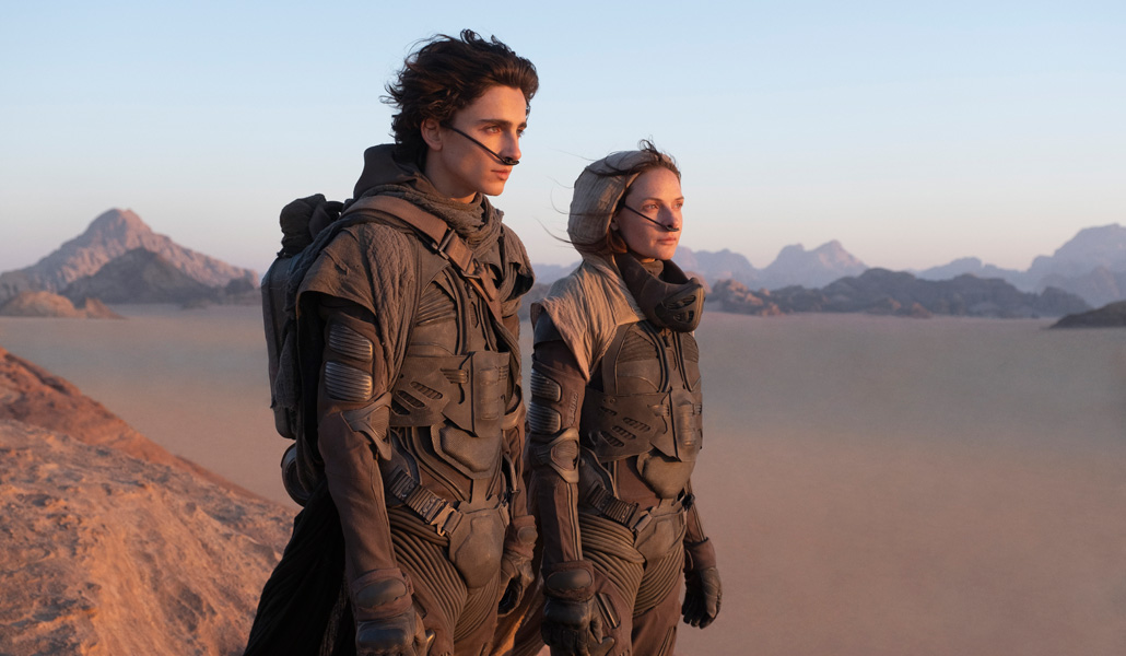 Timothée Chalamet interpreta a Paul, el vástago de la casa Atreides