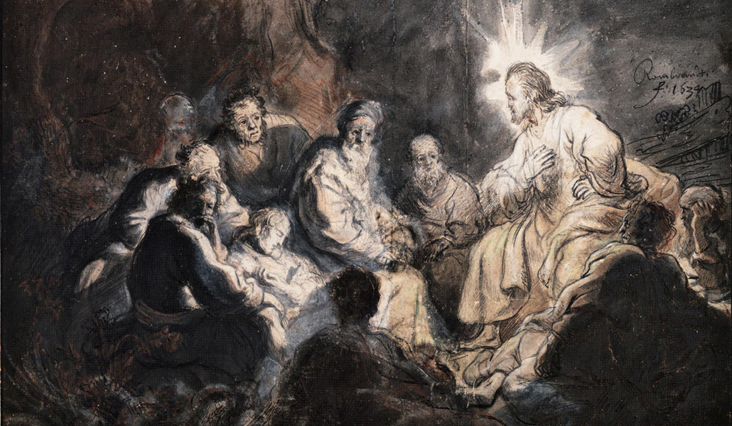 'Jesús y sus discípulos', de Rembrandt. Museo Teylers, Haarlem (Holanda).