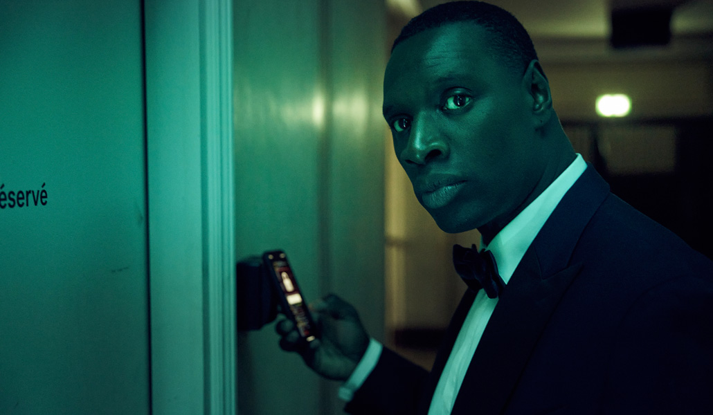 Omar Sy en un fotograma de la segunda temporada de 'Lupin'