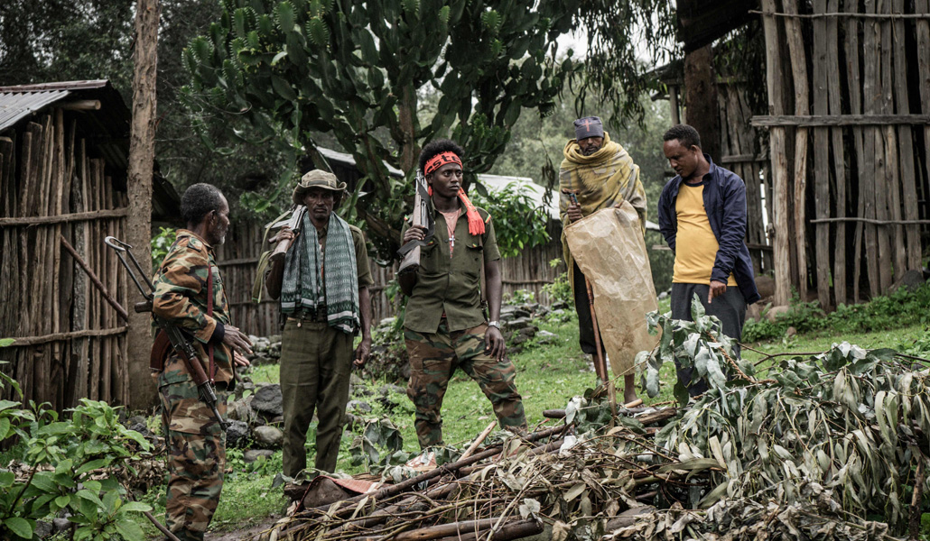 Milicianos y aldeanos amhara en Chenna acusan a los rebeldes de Tigray de masacrar a 125 personas el 8 de septiembre