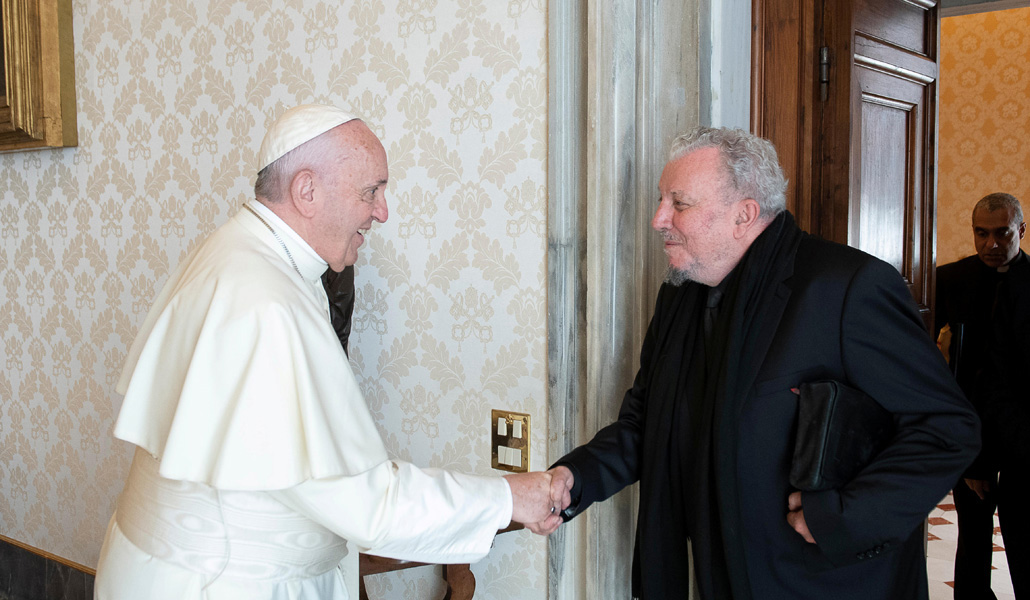 El Papa Francisco con Kiko Argüello en uno de sus últimos encuentros